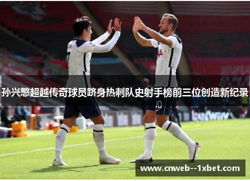 孙兴慜超越传奇球员跻身热刺队史射手榜前三位创造新纪录